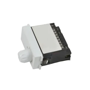 Întrerupător variator de tensiune modular 10 a 230 v alb makel