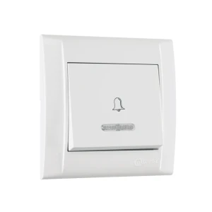 Întrerupător sonerie defne 10 a 250 v alb makel