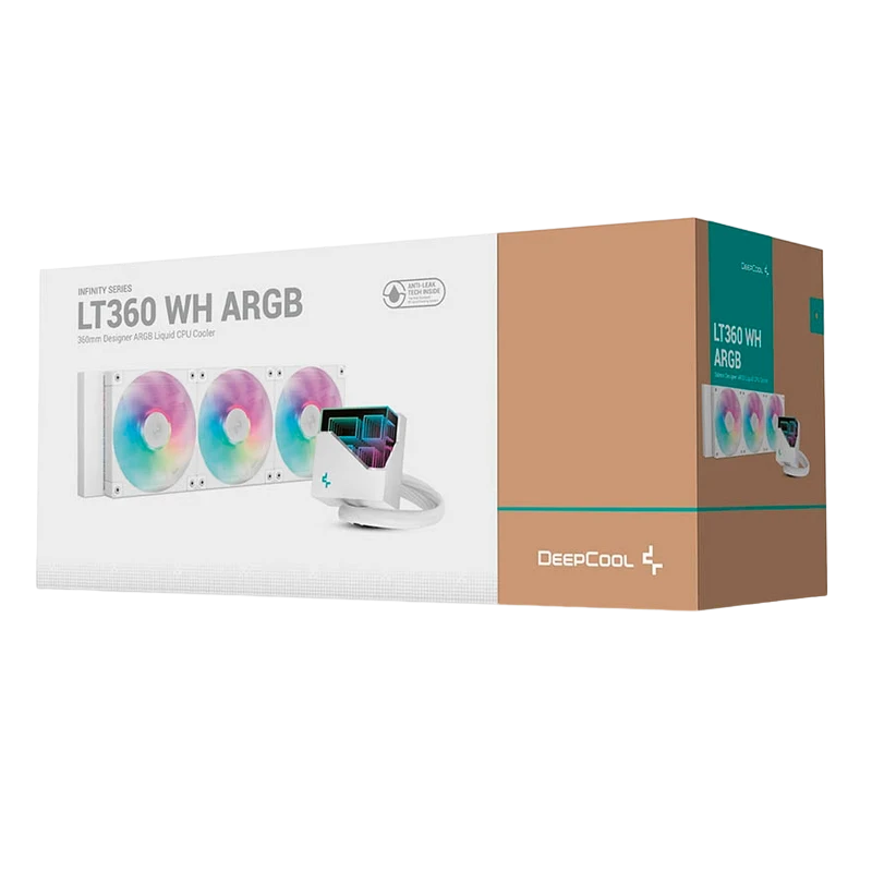 Кулер для процессора deepcool lt360 argb wh 2