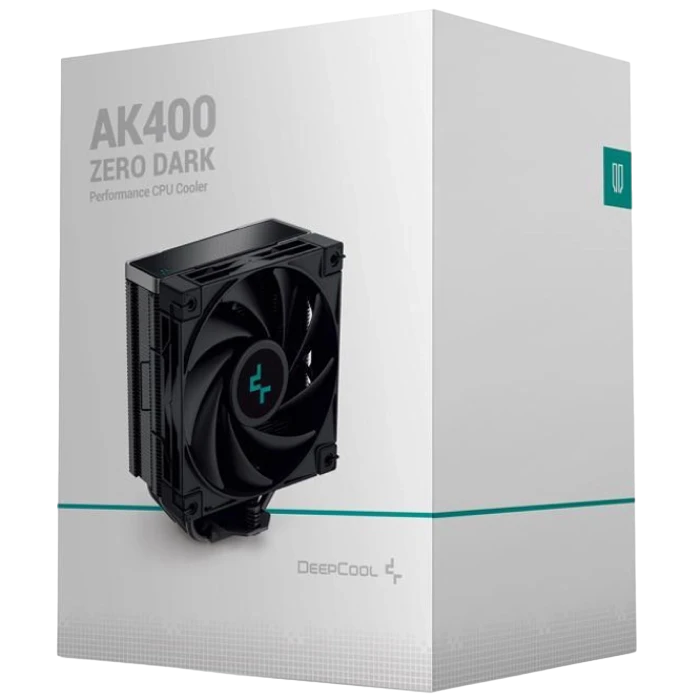 Cooler procesor deepcool ak400 zero dark 12