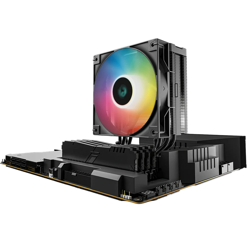 Кулер для процессора deepcool ag400 digital bk argb 5
