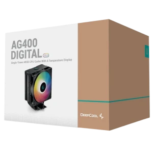 Кулер для процессора deepcool ag400 digital bk argb Thumbnail 9