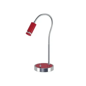 Lampă de masă hl 006l 3 w 220 - 240 v led roșu metal/plastic horoz
