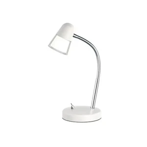 Lampă de masă hl 013l 3 w 220 - 240 v alb metal/plastic horoz