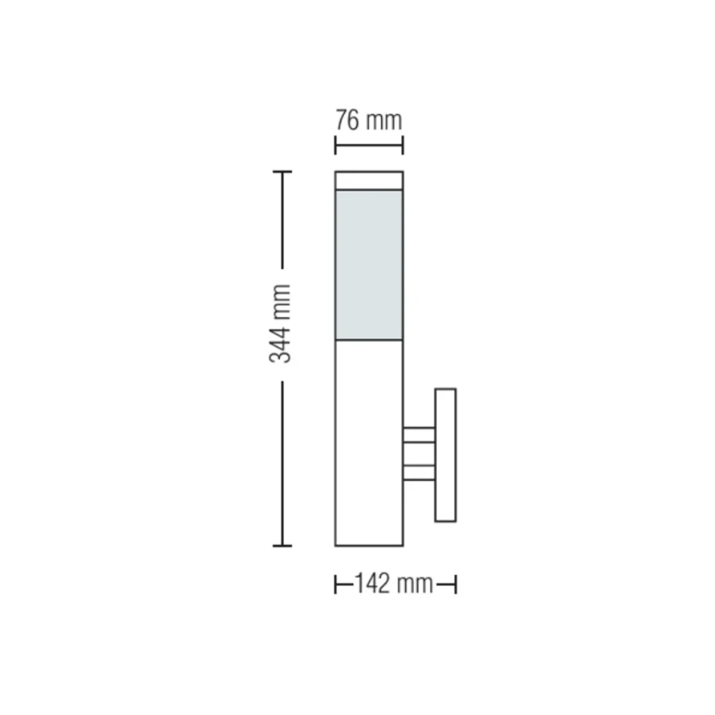 Corp de iluminat defne-2 60 w e27 220 - 240 v ip44 horoz 2