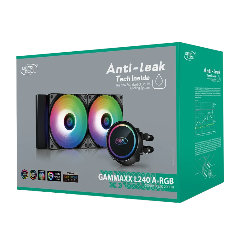 Кулер для процессора deepcool gammaxx l240 argb 7
