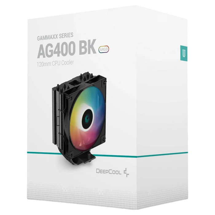 Кулер для процессора deepcool ag400 bk argb 2