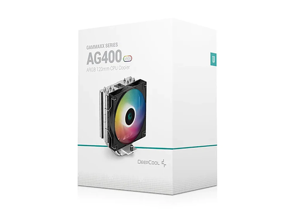 Кулер для процессора deepcool ag400 bk argb 10