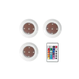 Set lampe led pm127-rgb 3 x aaa elmos