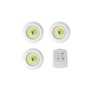 Set lampe led cob 3 w 3 x aaa elmos