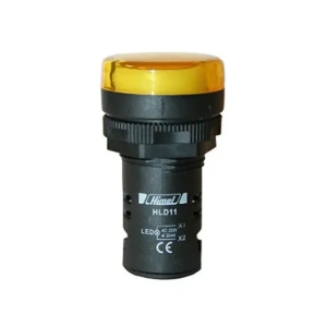 Сигнальная лампа himel hld11 220 в ip65 жёлтый