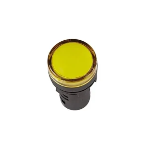 Сигнальная лампа ad16ds 1p 220 в 10 a ip40 жёлтый iek