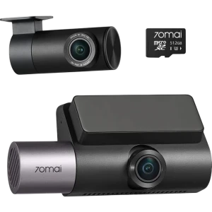 Set dash cam față și spate 70mai t800 + rear cam rc41, negru