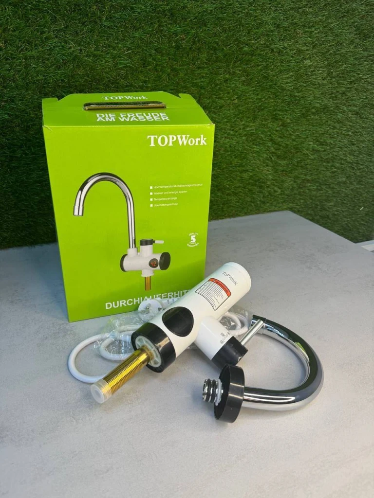 Электрический кран мгновенного нагрева воды topwork nr 3 2