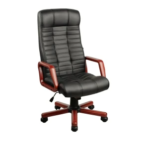 Кресло вращающееся atlant bx~eco-30 кожа black