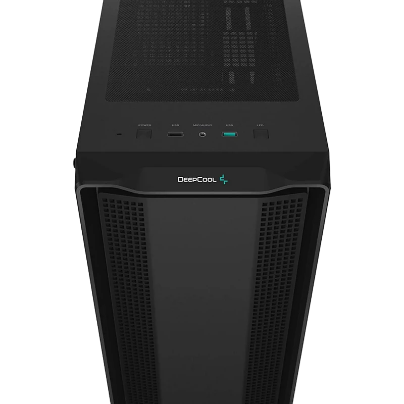 Компьютерный корпус deepcool cc560 limited v2, midi-tower, без блока питания, чёрный 9
