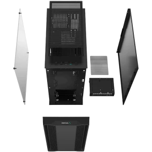 Компьютерный корпус deepcool cc560 limited v2, midi-tower, без блока питания, чёрный Thumbnail 4