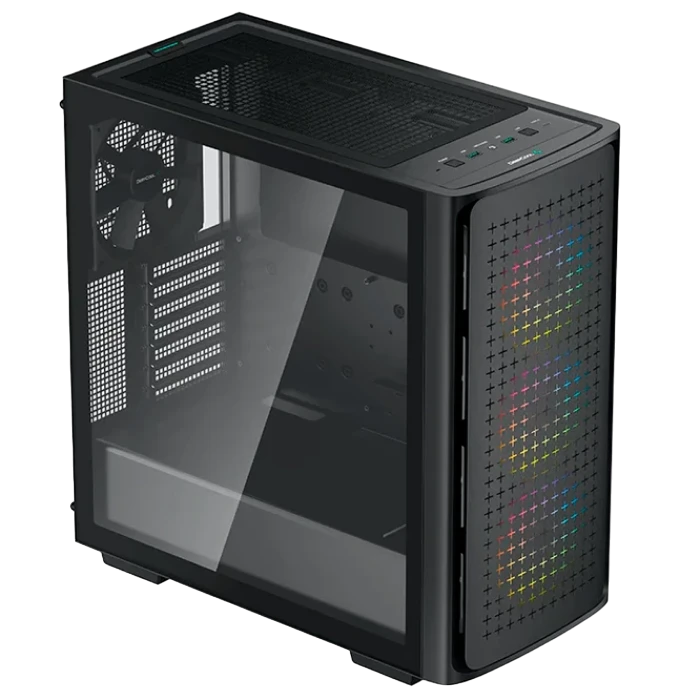 Carcasă pc deepcool ck560, midi-tower, atx ps2 , negru 11