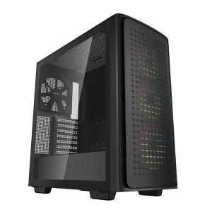 Carcasă pc deepcool ck560, midi-tower, atx ps2 , negru Thumbnail 3