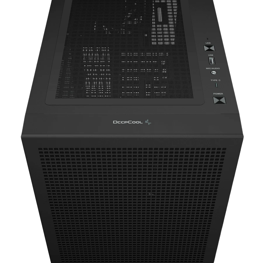 Carcasă pc deepcool ch560 digital, midi-tower, fără psu, negru 3