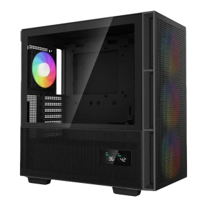 Компьютерный корпус deepcool ch560 digital, midi-tower, без блока питания, чёрный