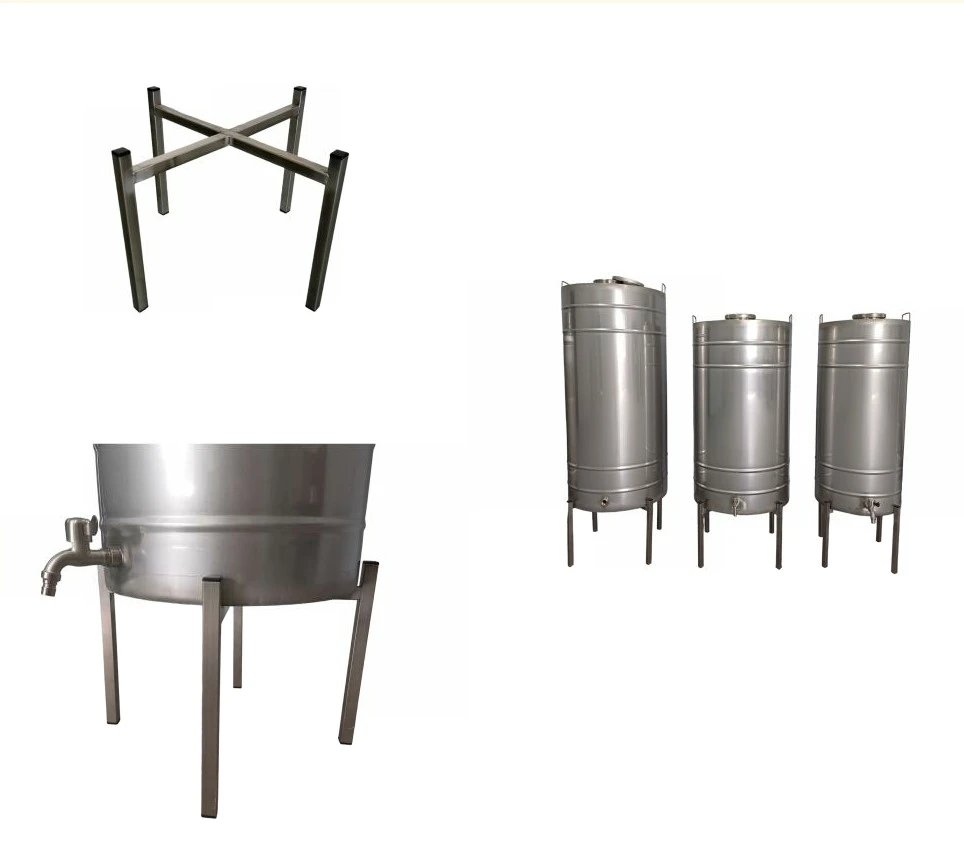 Suport pentru butoi din inox 250 / 300 / 350 l 2