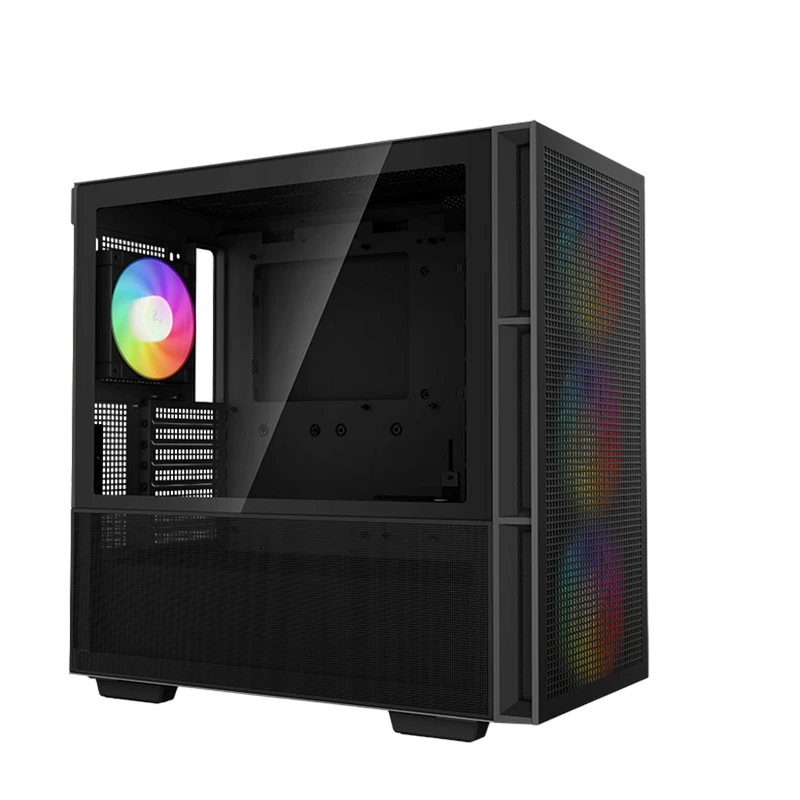 Компьютерный корпус deepcool ch560, midi-tower, без блока питания, чёрный 10