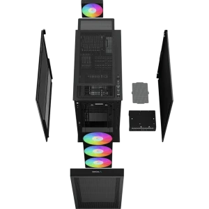 Компьютерный корпус deepcool ch560, midi-tower, без блока питания, чёрный Thumbnail 13