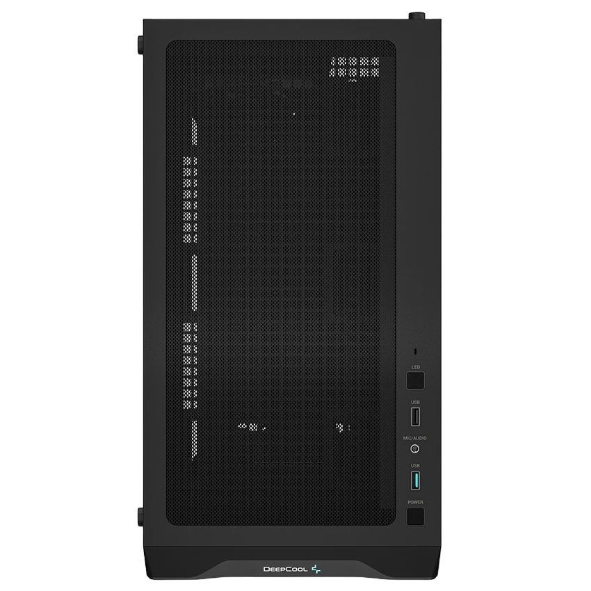 Компьютерный корпус deepcool cc360 argb, midi-tower, без блока питания, чёрный 13