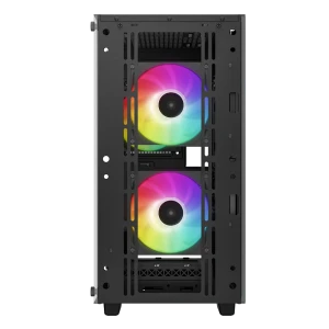 Компьютерный корпус deepcool cc360 argb, midi-tower, без блока питания, чёрный Thumbnail 7