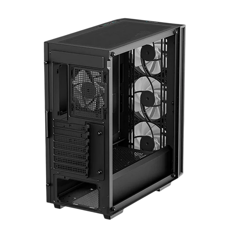 Carcasă pc deepcool matrexx 55 mesh v4, midi-tower, fără psu, negru 5