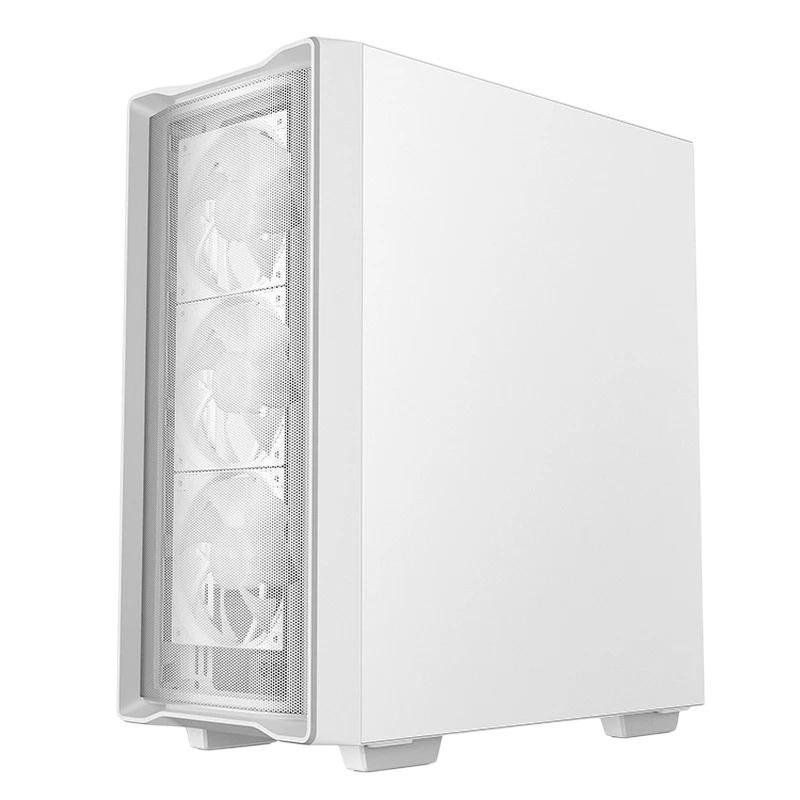 Компьютерный корпус deepcool cc560 mesh v2 wh, midi-tower, без блока питания, белый 2