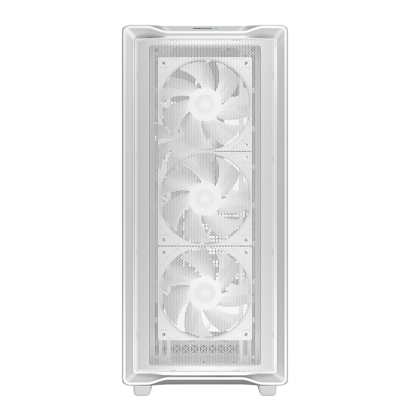Компьютерный корпус deepcool cc560 mesh v2 wh, midi-tower, без блока питания, белый 9