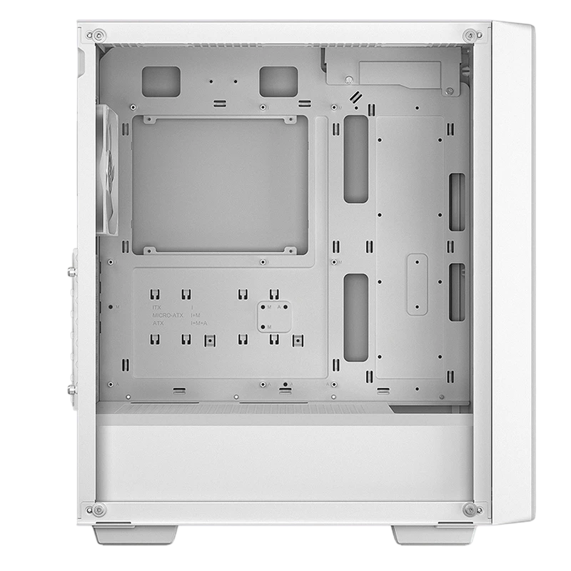 Компьютерный корпус deepcool cc560 mesh v2 wh, midi-tower, без блока питания, белый 11