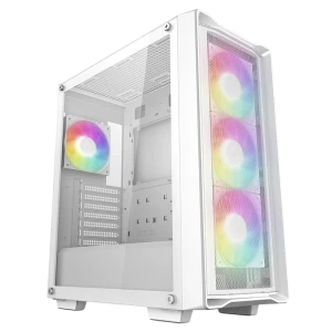 Компьютерный корпус deepcool cc560 mesh v2 wh, midi-tower, без блока питания, белый Thumbnail 5