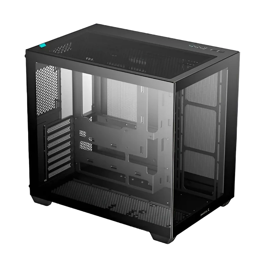 Компьютерный корпус deepcool gc530, midi-tower, без блока питания, чёрный 2