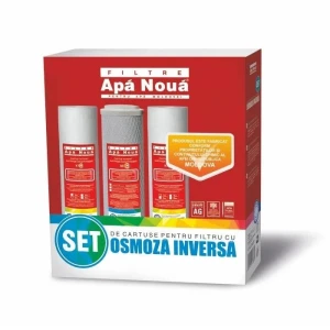 An set 3 cartuse p/u filtru cu osmosa inversa