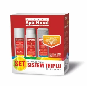 An set 3 cartuse p/u filtru triplu