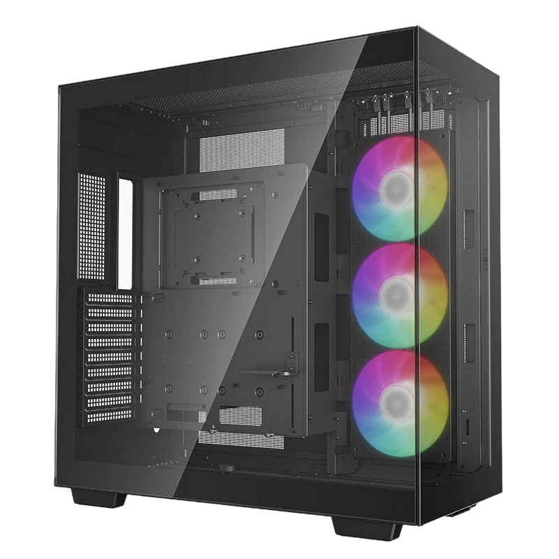 Компьютерный корпус deepcool ch780, full-tower, без блока питания, чёрный 12