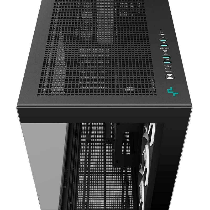 Компьютерный корпус deepcool ch780, full-tower, без блока питания, чёрный 4