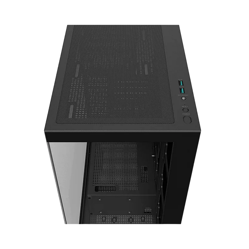 Компьютерный корпус deepcool cg580, midi-tower, без блока питания, чёрный 4