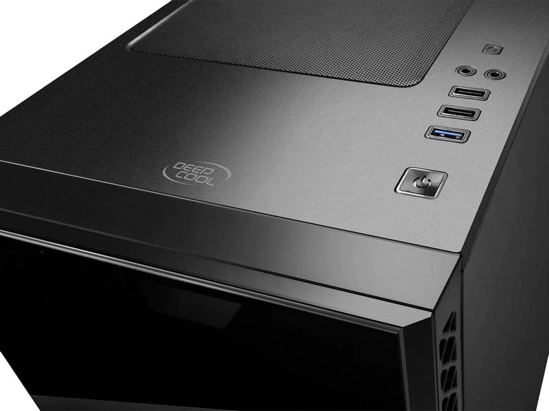 Компьютерный корпус deepcool matrexx 50, midi-tower, без блока питания, чёрный 2