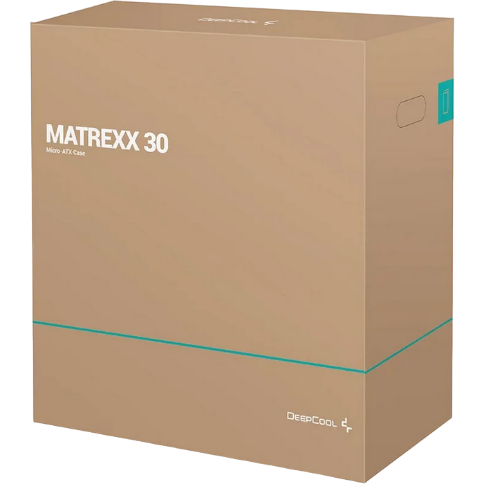 Компьютерный корпус deepcool matrexx 30, mini-tower, без блока питания, чёрный 3