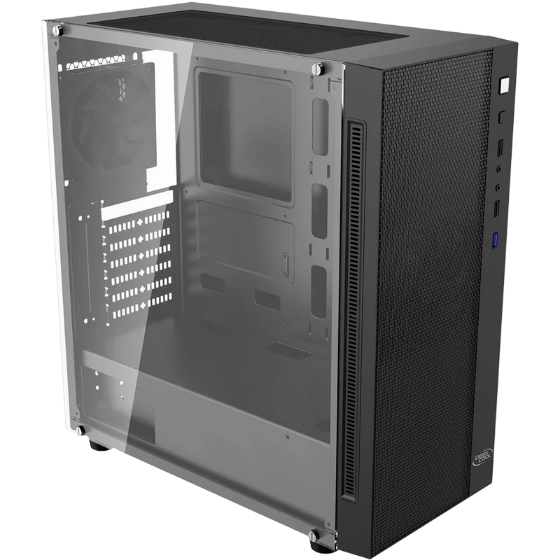 Компьютерный корпус deepcool matrexx 55 mesh, midi-tower, без блока питания, чёрный 13