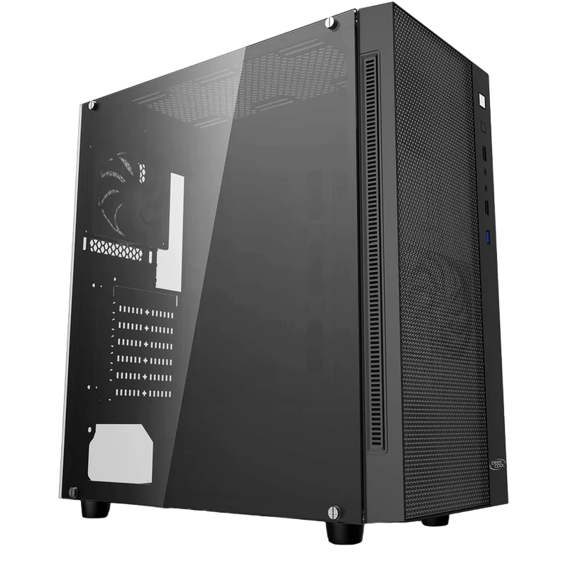 Компьютерный корпус deepcool matrexx 55 mesh, midi-tower, без блока питания, чёрный 5