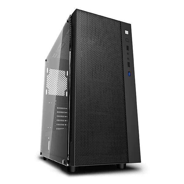 Компьютерный корпус deepcool matrexx 55 mesh, midi-tower, без блока питания, чёрный 12