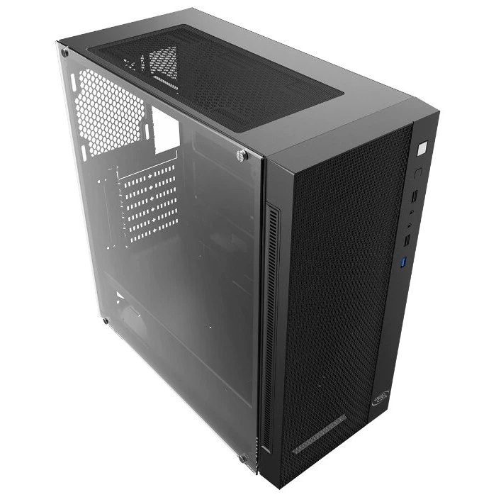 Компьютерный корпус deepcool matrexx 55 mesh, midi-tower, без блока питания, чёрный 20