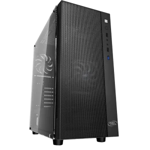 Компьютерный корпус deepcool matrexx 55 mesh, midi-tower, без блока питания, чёрный