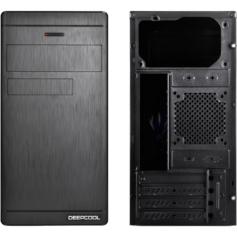 Carcasă pc deepcool wave v2, micro-atx, fără psu, negru 3