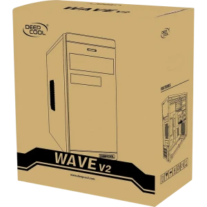 Carcasă pc deepcool wave v2, micro-atx, fără psu, negru Thumbnail 5